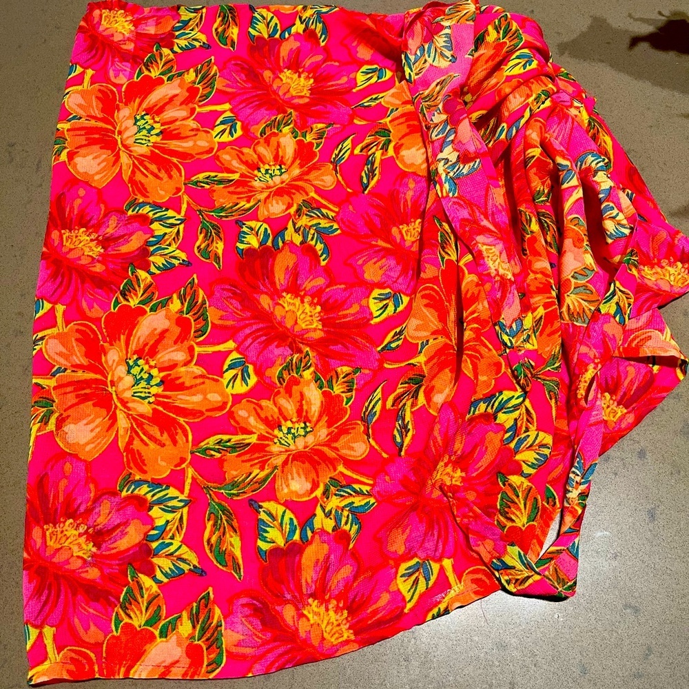 Beach Riot Floral Swim Coverup